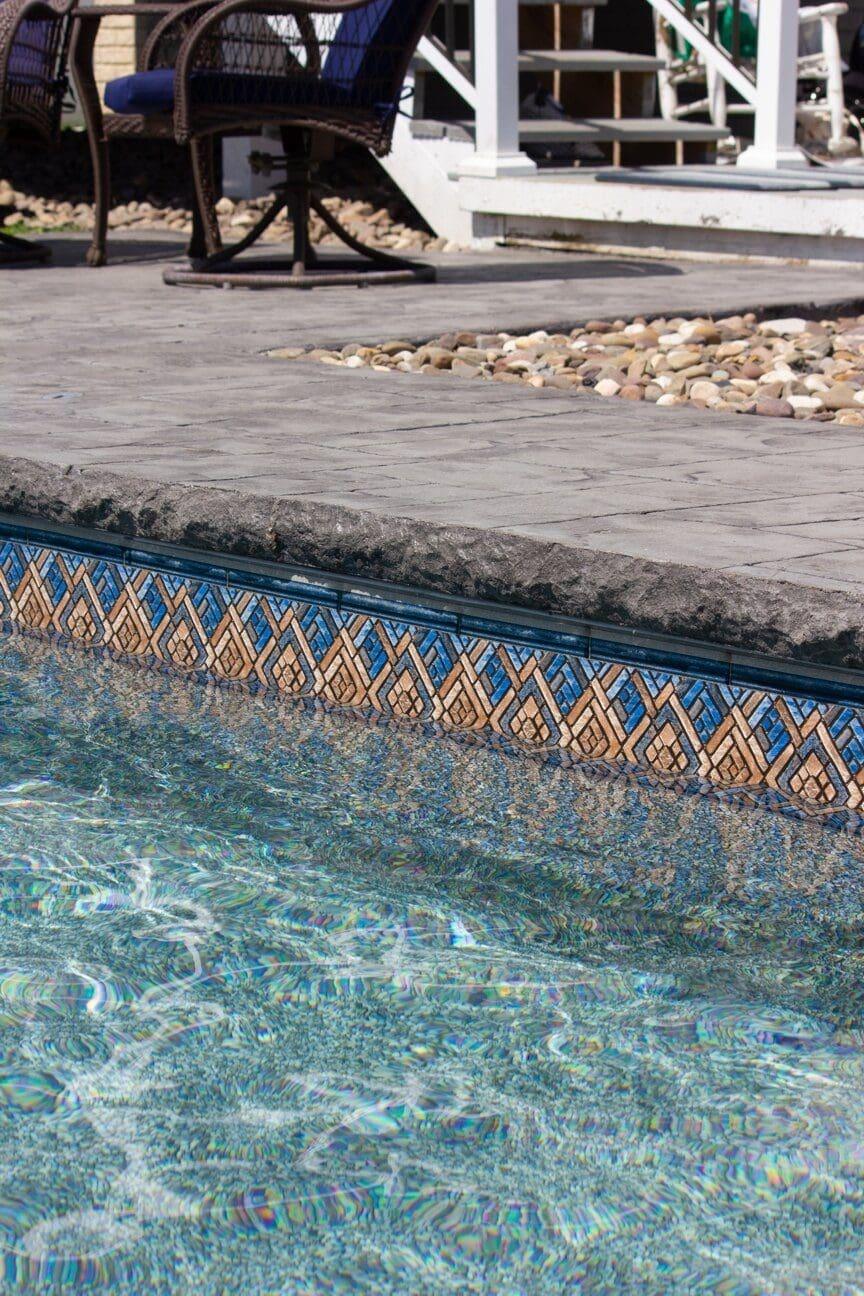 Precision fit pool liner for inground pool in Niagara