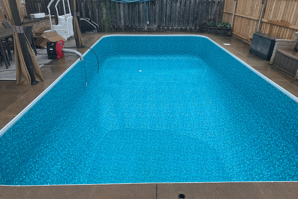 New Pool Liner — Niagara Falls